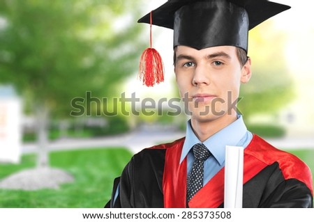 Graduation, Black, Student.