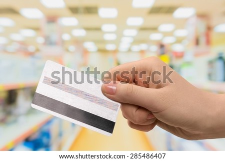 Credit Card, Smart Card, Human Hand.