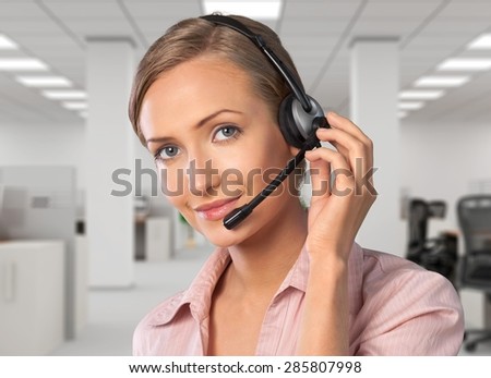 Customer Service Representative, Telephone, Women.