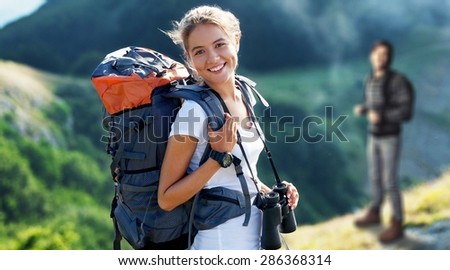 Travel, traveler, backpack.