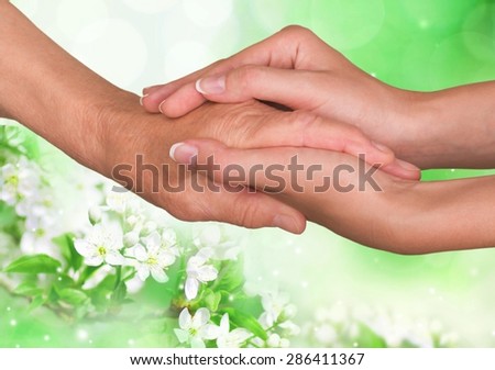 Human Hand, Care, Nursing Home.