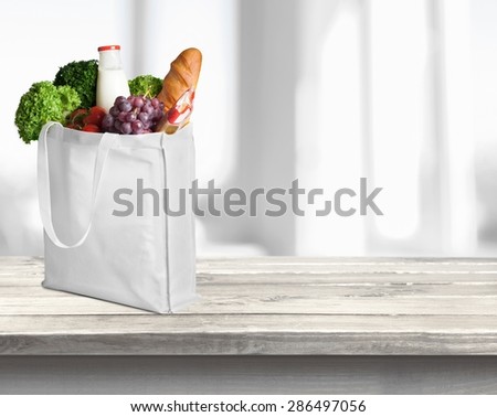 Bag, Shopping Bag, Groceries.
