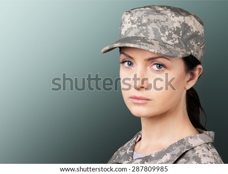 Armed Forces, Military, Women.