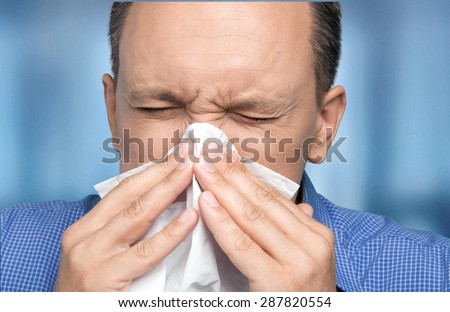 Sneezing, Cold And Flu, Flu Virus.