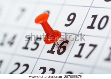 Calendar, Straight Pin, Personal Organizer.