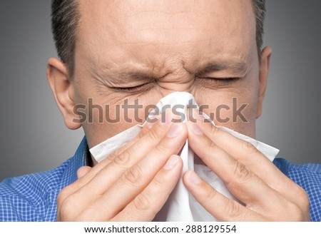 Sneezing, Cold And Flu, Flu Virus.