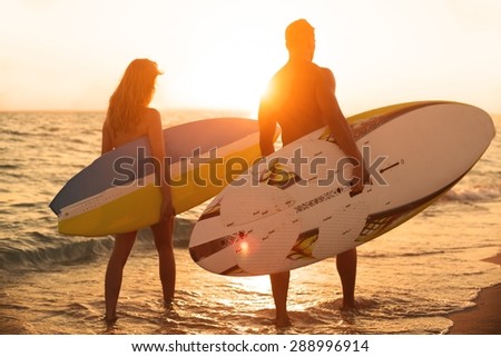 Surfing, California, Beach.