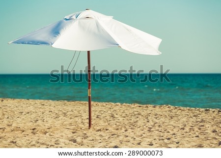 Beach, Outdoor Chair, Chair.