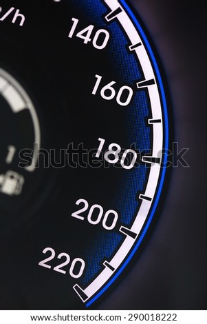 Speedometer, Mini Car, Meter.