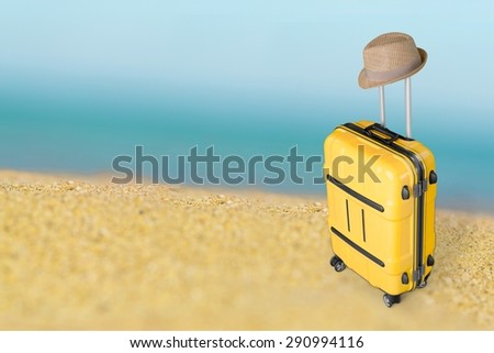 Travel, pack, beach.