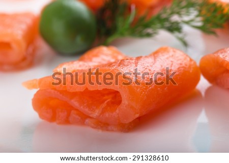 Salmon, Smoked Salmon, Food.