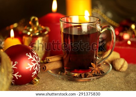 Mulled Wine, Holiday, Christmas.