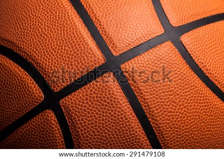 Basketball, Macro, Textured.