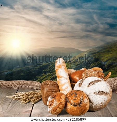 Bread, Wheat, Whole Wheat.