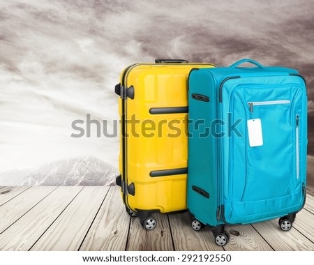 Luggage, Suitcase, Bag.