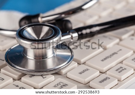 IT Support, Healthcare And Medicine, Stethoscope.