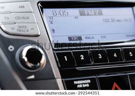 Car Stereo, Car, Radio.