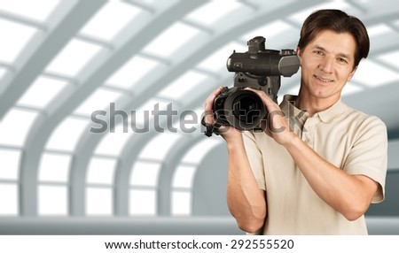 Camera Operator, Home Video Camera, Television Camera.
