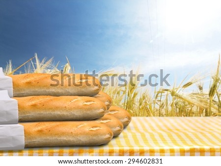 Baguette, Bread, Loaf of Bread.