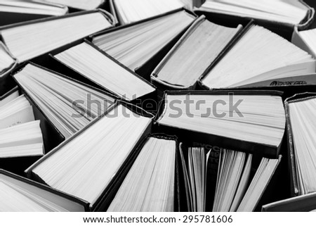 Book, pile, literature.