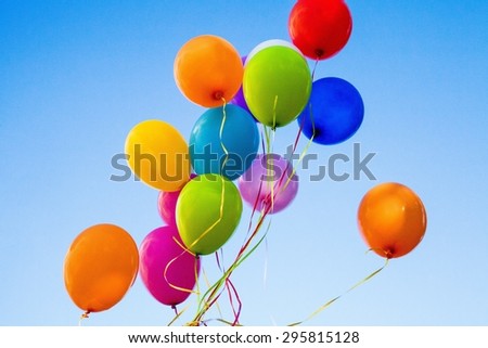 Balloon, Sky, Party.