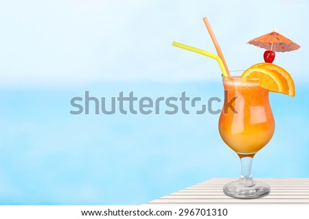 Cocktail, Drink, Tropical Drink.