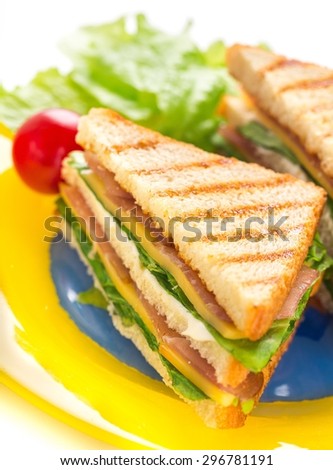 Sandwich, Panini, Toasted Sandwich.