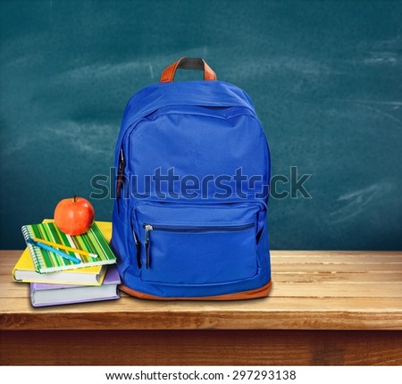 School, backpack, backpacker.