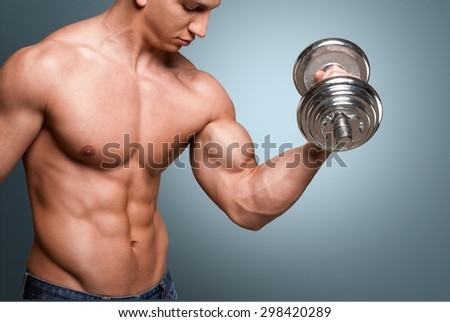 Human Muscle, Weight Training, Body Building.
