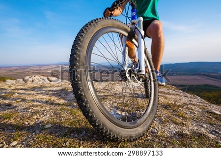 Bike, mountain, biking.