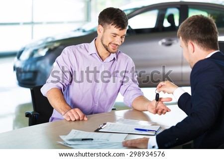 Car, Car Salesperson, Buying.
