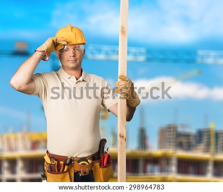 Construction Worker, Manual Worker, Construction.