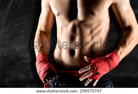 Boxing, Combative Sport, Muscular Build.