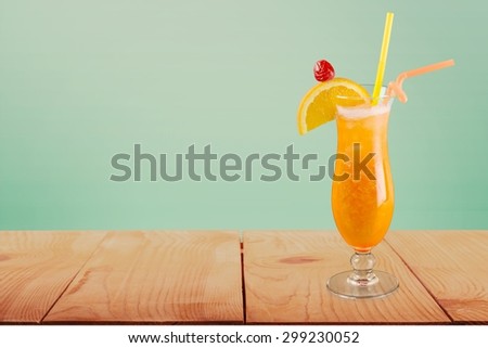 Cocktail, Tropical Drink, Drink.