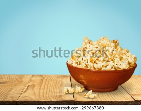 Popcorn, Bowl, Snack.