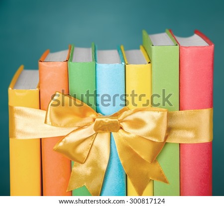 Book, Gift, Stack.