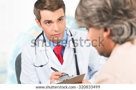 Doctor and Patient.