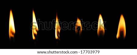 burning matchstick, flame, fire, dangerous forces of nature