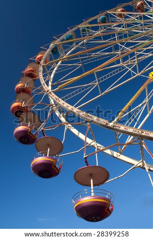 Ferris wheel, large, carnival, fun, activity, leisure