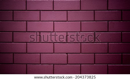 Brick and mortar wall background brown