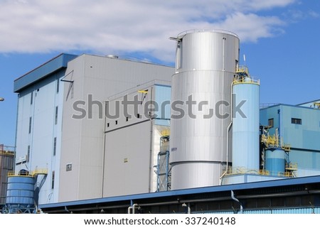 Waste to energy plant in Brescia, Lombardy - Italy