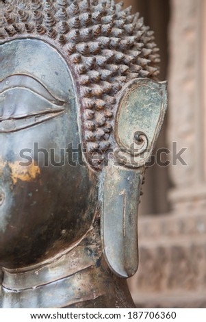 Ears of Buddha image