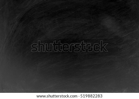 Blank Blackboard Background, Chalk rubbed out on blackboard, background for graphic, concept education