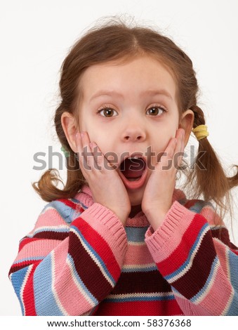 ~~ 7 reasons not to mess with children ~~ Stock-photo-portrait-of-surprised-little-girl-isolated-on-white-background-58376368