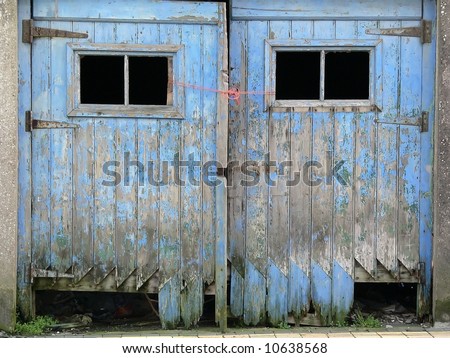 Old Garage Door