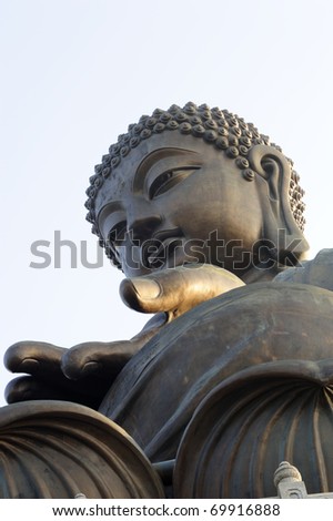 The Tian Tan Buddha is the tallest outdoor bronze seated buddha statue located on Ngong Ping, Lantau Island, Hong Kong