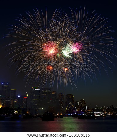 Sydney New Year\'s Fireworks