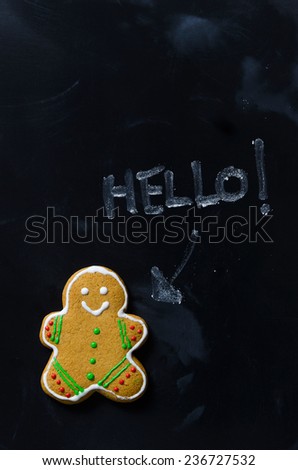 The Gingerbread man say \