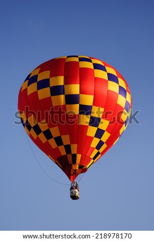 Plano Balloon Festival, TX - September 19, 2014: Plano Balloon Festival, one of the city\'s largest celebrations is held each September, drawing in excess of 90,000 attendees on September 19, 2014.