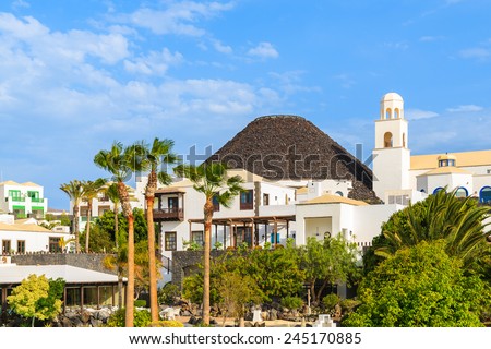 Holiday villas in Rubicon marina, Lanzarote, Canary Islands, Spain